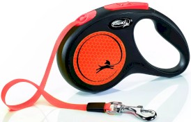 FLEXI NEW NEON Smycz taśmowa S / 5m pomarańcz - Zdjęcie główne