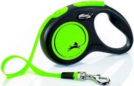 FLEXI NEW NEON Smycz taśmowa S / 5m zielona - Zdjęcie główne