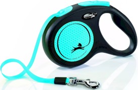 FLEXI NEW NEON Smycz taśmowa M / 5m niebieska - Zdjęcie główne