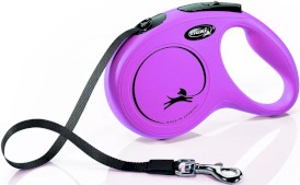 FLEXI NEW CLASSIC Smycz taśmowa M / 5m różowa - Zdjęcie główne