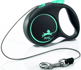 FLEXI BLACK Design Smycz sznurowa XS / 3m niebieska - Zdjęcie główne
