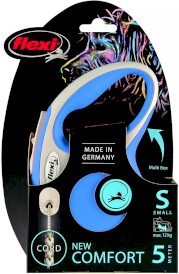 FLEXI NEW COMFORT Smycz sznurowa S / 5m niebieska - Zdjęcie nr 2
