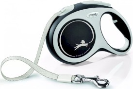 FLEXI NEW COMFORT Smycz taśmowa L / 5m czarna - Zdjęcie główne