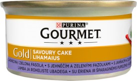 PURINA GOURMET Gold Savoury Cake Jagnięcina Fasola 85g - Zdjęcie nr 2