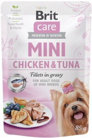 Brit Care MINI Chicken / Tuna Kurczak i Tuńczyk w sosie 85g - Zdjęcie nr 2