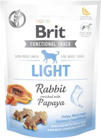 BRIT Care Dog Functional Snack LIGHT Królik Papaja 150g - Zdjęcie główne
