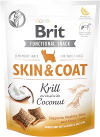 BRIT Care Dog Functional Snack SKIN / COAT Kryl Kokos 150g - Zdjęcie główne