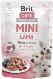 Brit Care MINI PUPPIES Lamb Jagnięcina w sosie 85g - Zdjęcie główne