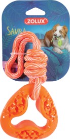 ZOLUX TPR SAMBA trójkątna ze sznurem Pomarańczowa - Zdjęcie nr 2