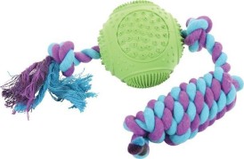 ZOLUX DENTAL Piłka Kauczukowa ze sznurem 7,5cm - Zdjęcie nr 3