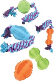 ZOLUX DENTAL Piłka Rugby Kauczukowa 8cm - Zdjęcie główne