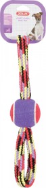 ZOLUX Zabawka sznurowa Ósemka z piłką tenisową 36cm - Zdjęcie nr 3