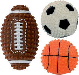 ZOLUX Piłka Basketball Zabawka winylowa dla psa 7,6cm - Zdjęcie nr 3