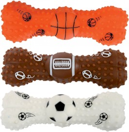 ZOLUX Kość Piłka Koszykowa Basket Bone winylowa 15cm - Zdjęcie nr 3
