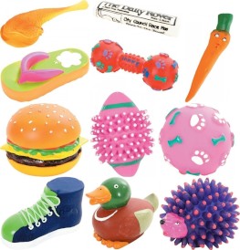 ZOLUX Zabawka winylowa dla psa Klapek 12cm - Zdjęcie nr 3