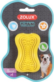 ZOLUX TITAN Zabawka Kauczukowa Żółta S - Zdjęcie nr 3