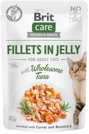 BRIT Care Cat GF Adult Wholesome Tuna Tuńczyk Galaretka 85g - Zdjęcie główne