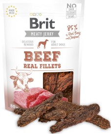 BRIT JERKY Snack BEEF Real Fillets Wołowina 200g - Zdjęcie nr 2