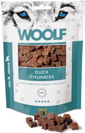 WOOLF Duck Chunkies Kosteczki z Kaczki 100g - Zdjęcie główne