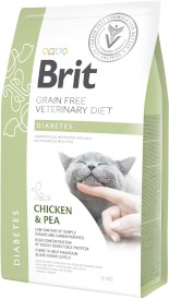 BRIT GF Veterinary Diet DIABETES Cat 2kg - Zdjęcie główne