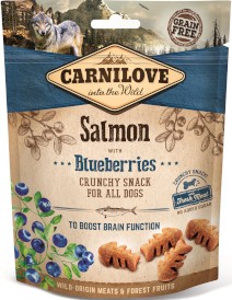 CARNILOVE DOG Crunchy Snack Salmon Blueberries ŁOSOŚ 200g