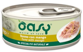 OASY Specialita Naturale Kot Tuńczyk Mango 150g