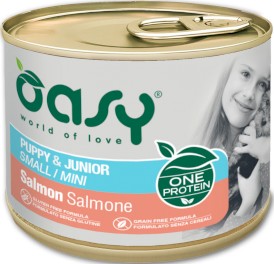 OASY One Protein Puppy Junior Mini / Small Salmon Łosoś 200g