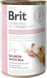 BRIT GF Veterinary Diet HYPOALLERGENIC Dog Salmon Pea 400g - Zdjęcie główne