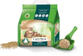CAT'S BEST Sensitive Żwirek drewniany 20l - 7,2kg - Zdjęcie nr 3