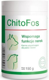DOLFOS ChitoFos na wsparcie pracy nerek psa kota 150g - Zdjęcie nr 2