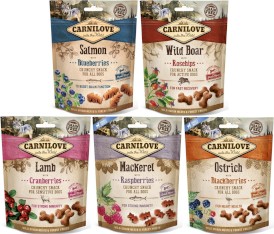 CARNILOVE DOG Crunchy Snack Salmon Blueberries ŁOSOŚ 200g - Zdjęcie nr 2