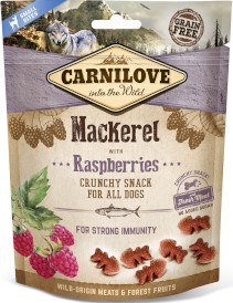 CARNILOVE DOG Crunchy Snack MACKEREL Raspberries 200g - Zdjęcie główne