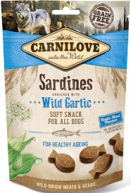 CARNILOVE DOG Soft Snack Sardine Wild Garlic 200g - Zdjęcie główne