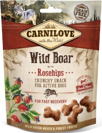 CARNILOVE DOG Crunchy Snack Wild Boar Rosehips DZIK 200g - Zdjęcie główne