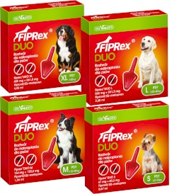 FIPREX DUO Krople na kleszcze pchły u psa XL >40kg 1szt. - Zdjęcie nr 2