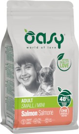 OASY Dog OAP Adult Small / Mini Salmon Łosoś 2,5kg - Zdjęcie główne