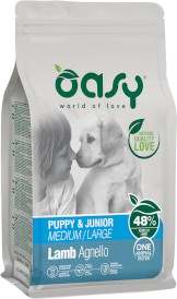 OASY Dog OAP Puppy Junior Medium / Large Lamb Jagnięcina 12kg - Zdjęcie główne