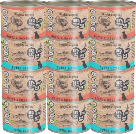 WIEJSKA ZAGRODA MIX RYBNY bez zbóż 12x200g - Zdjęcie główne