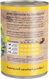 WIEJSKA ZAGRODA Indyk z Jagnięciną bez zbóż 12x400g - Zdjęcie nr 2