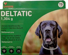LIVISTO Deltatic Obroża owadobójcza z Deltametryną 75cm - Zdjęcie nr 2