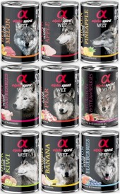 ALPHA SPIRIT Wet Dog Salmon Blueberries Łosoś Jagody 400g - Zdjęcie nr 3