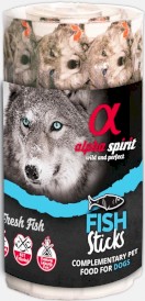 ALPHA SPIRIT Fish Sticks Dog Ryba Blister 16x10g