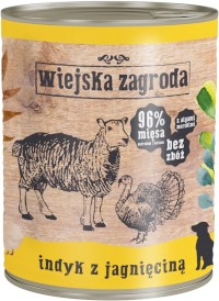 WIEJSKA ZAGRODA Indyk z Jagnięciną bez zbóż 800g - Zdjęcie nr 3