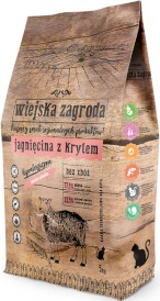 WIEJSKA ZAGRODA Jagnięcina z Krylem bez zbóż dla kotów 5kg - Zdjęcie nr 2