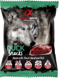ALPHA SPIRIT Duck Snacks Dog Kaczka Kostka 50g - Zdjęcie główne