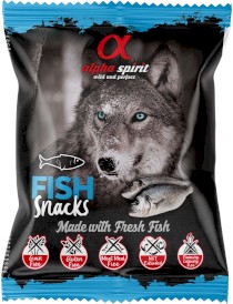 ALPHA SPIRIT Fish Snacks Dog Ryby Kostka 50g - Zdjęcie główne