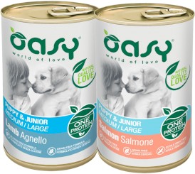 OASY Dog OAP Puppy Junior Medium / Large MIX SMAKÓW 12x400g - Zdjęcie nr 2