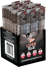 ALPHA SPIRIT Liver Sticks Dog Wątróbka Paluszek 10g