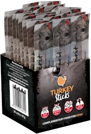 ALPHA SPIRIT Turkey Sticks Dog Indyk Paluszki 30x10g