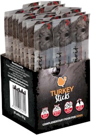 ALPHA SPIRIT Turkey Sticks Dog Indyk Paluszek 10g